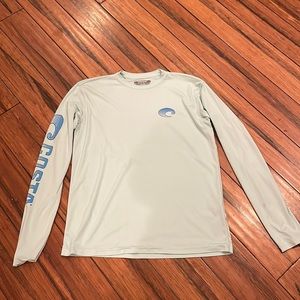 Mint green costa sun shirt small